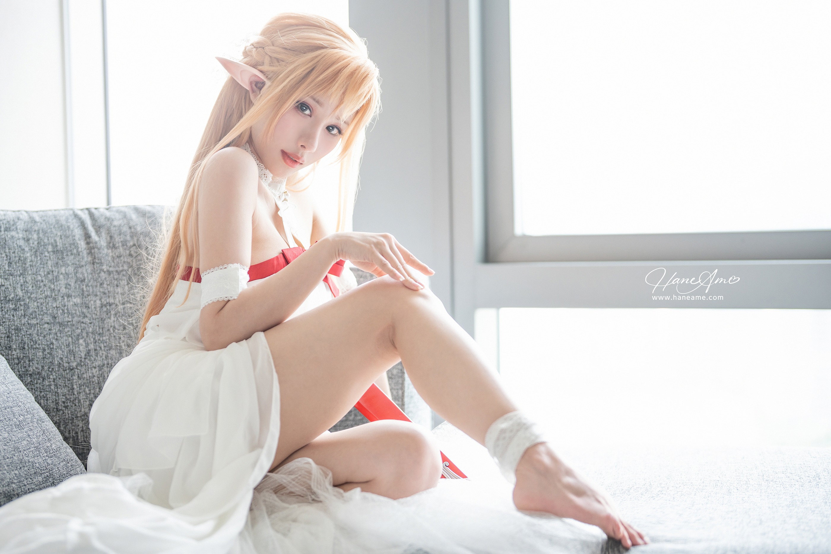 图片[1]-雨波HaneAme – NO.438 刀剑神域 亚斯娜 [59P]-XikXak